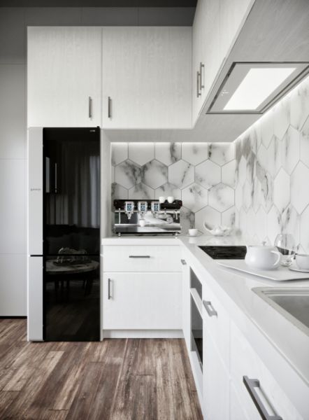Obrázek Odsavač vestavný do skříňky SU Mini 60 White (CDZ6001B)