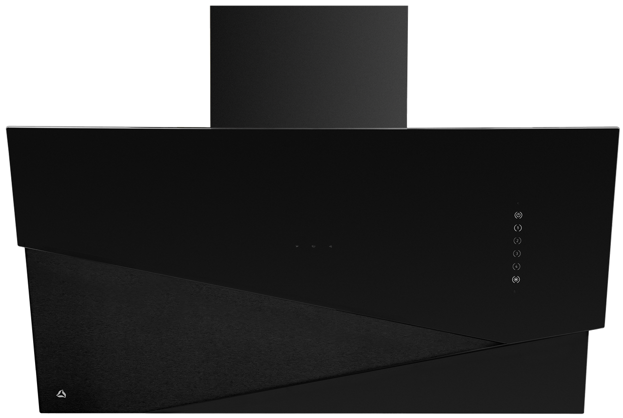 Obrázek Odsavač šikmý komínový Trio Black (CDP9001CC)