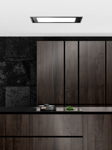 Obrázek Odsavač vestavný stropní SU Light Black (CDS9001C)