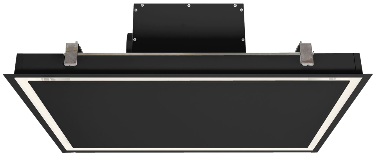Obrázek Odsavač vestavný stropní SU Frame Black (CDS9002C)