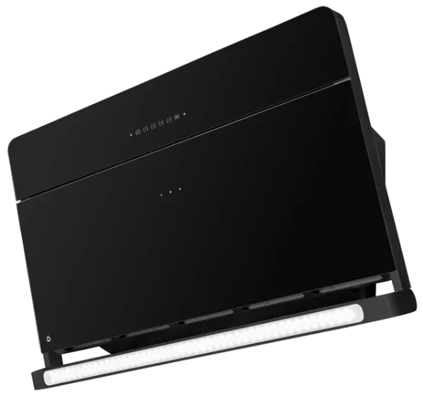 Odsavač šikmý komínový Illumia Black (CDP9002C)