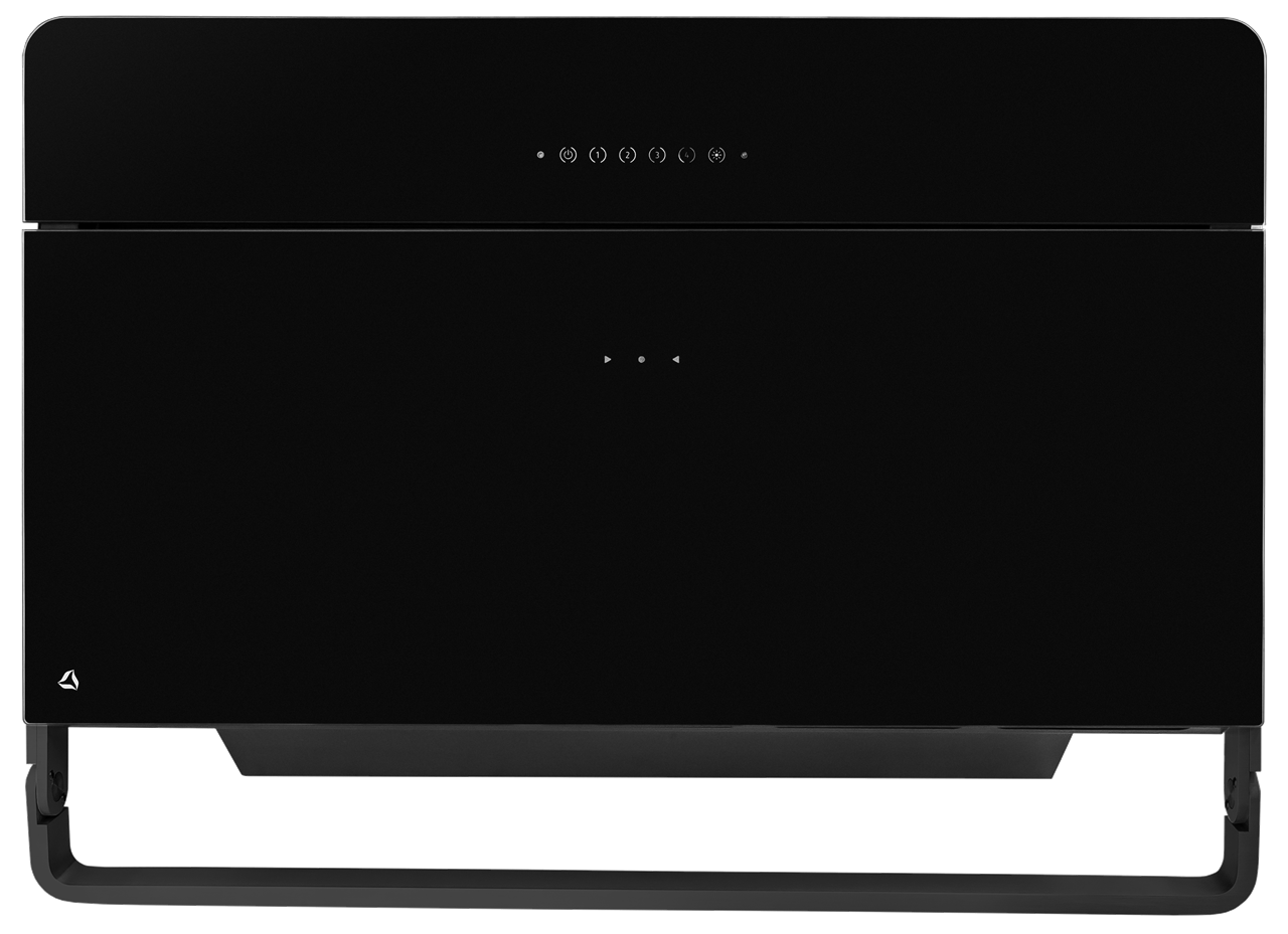 Obrázek Odsavač šikmý komínový Illumia Black (CDP9002C)