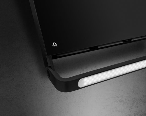 Obrázek Odsavač šikmý komínový Illumia Black (CDP9002C)