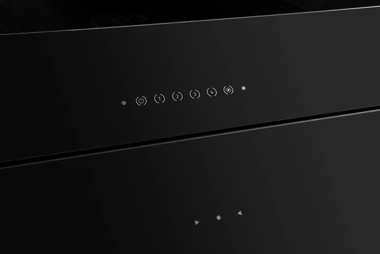 Obrázek Odsavač šikmý komínový Illumia Black (CDP9002C)