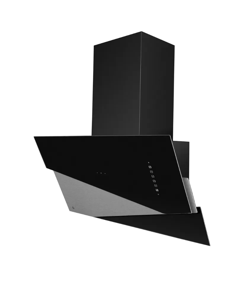 Obrázek Odsavač šikmý komínový Trio Black Inox (CDP9001CI)