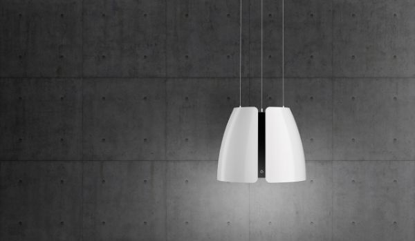 Obrázek Odsavač ostrůvkový Miss W Glossy White (CDW5001B)