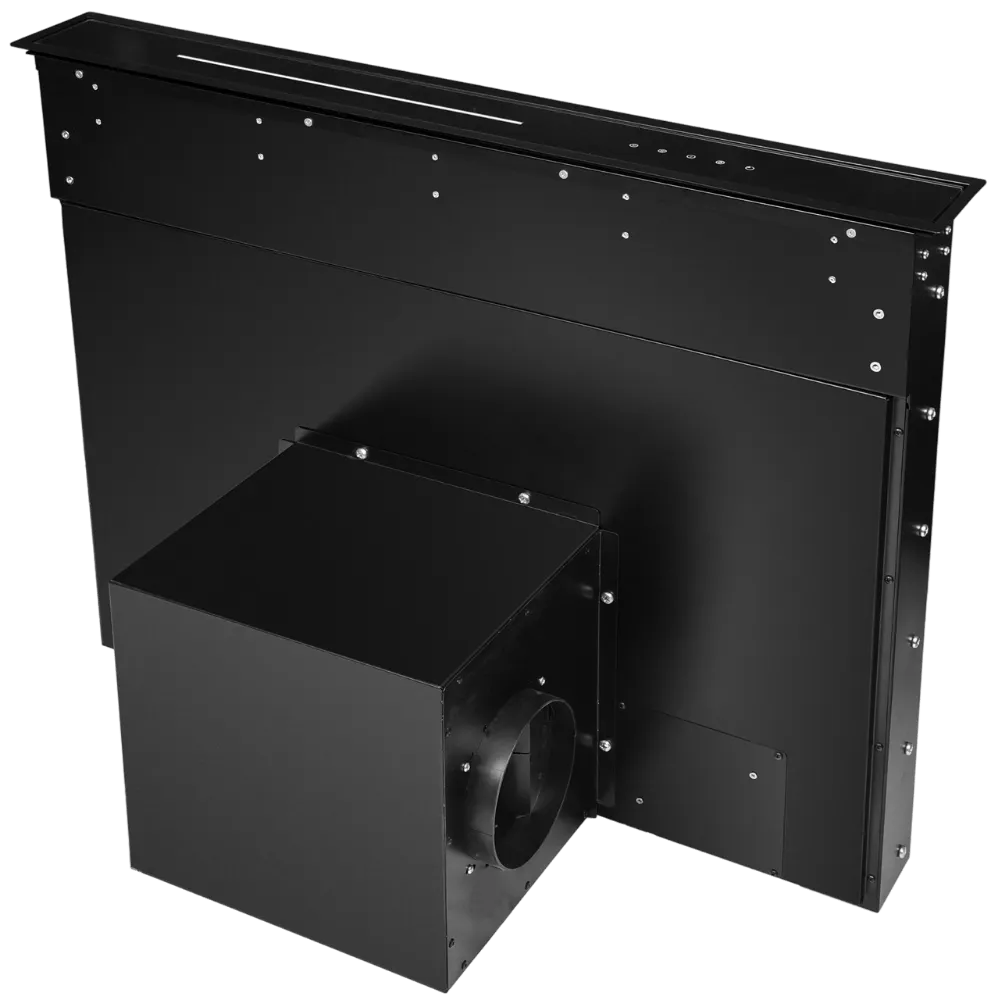Obrázek Odsavač výsuvný z pracovní desky MOONDRAFT 90 Black CDB9001CC