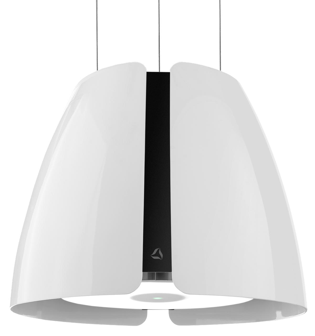 Obrázek Odsavač ostrůvkový Miss W Glossy White (CDW5001B)