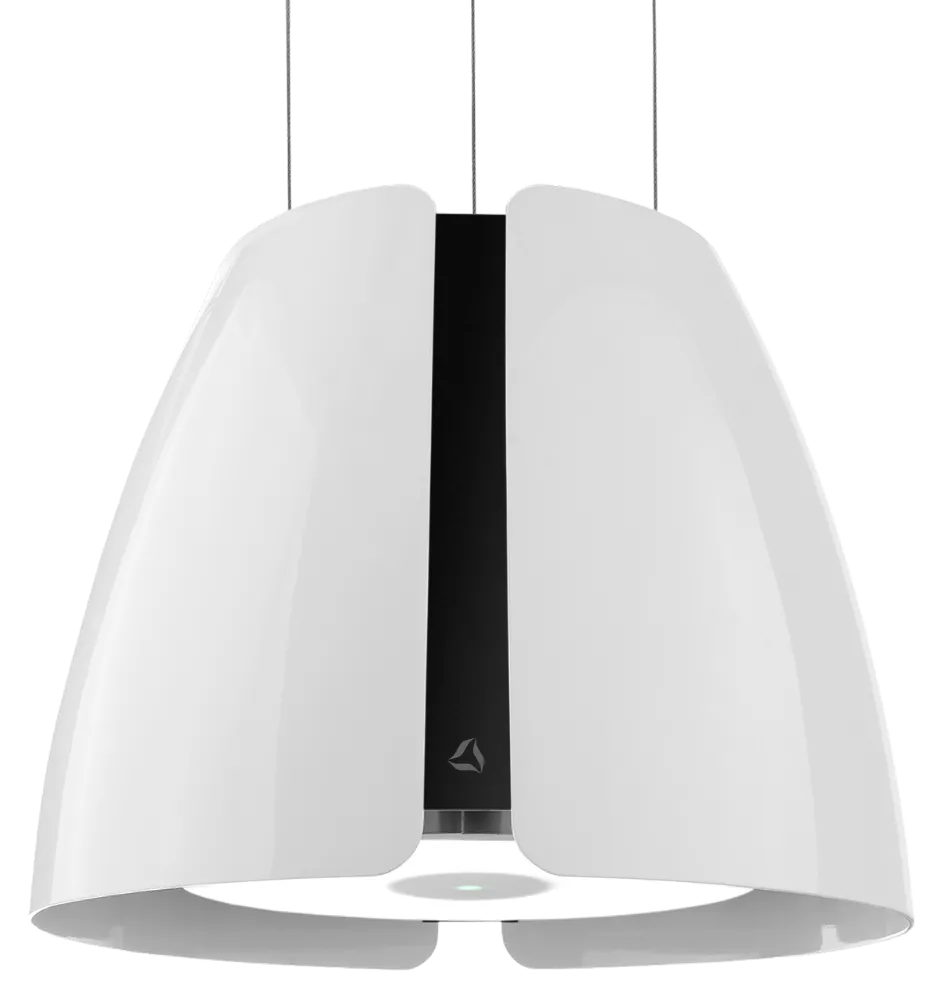 Odsavač ostrůvkový Miss W Glossy White (CDW5001B)