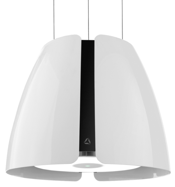 Odsavač ostrůvkový Miss W Glossy White (CDW5001B)