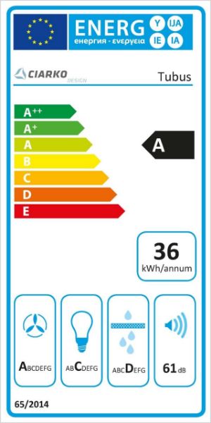 Obrázek Odsavač komínový Tubus Inox (CDP3801I)
