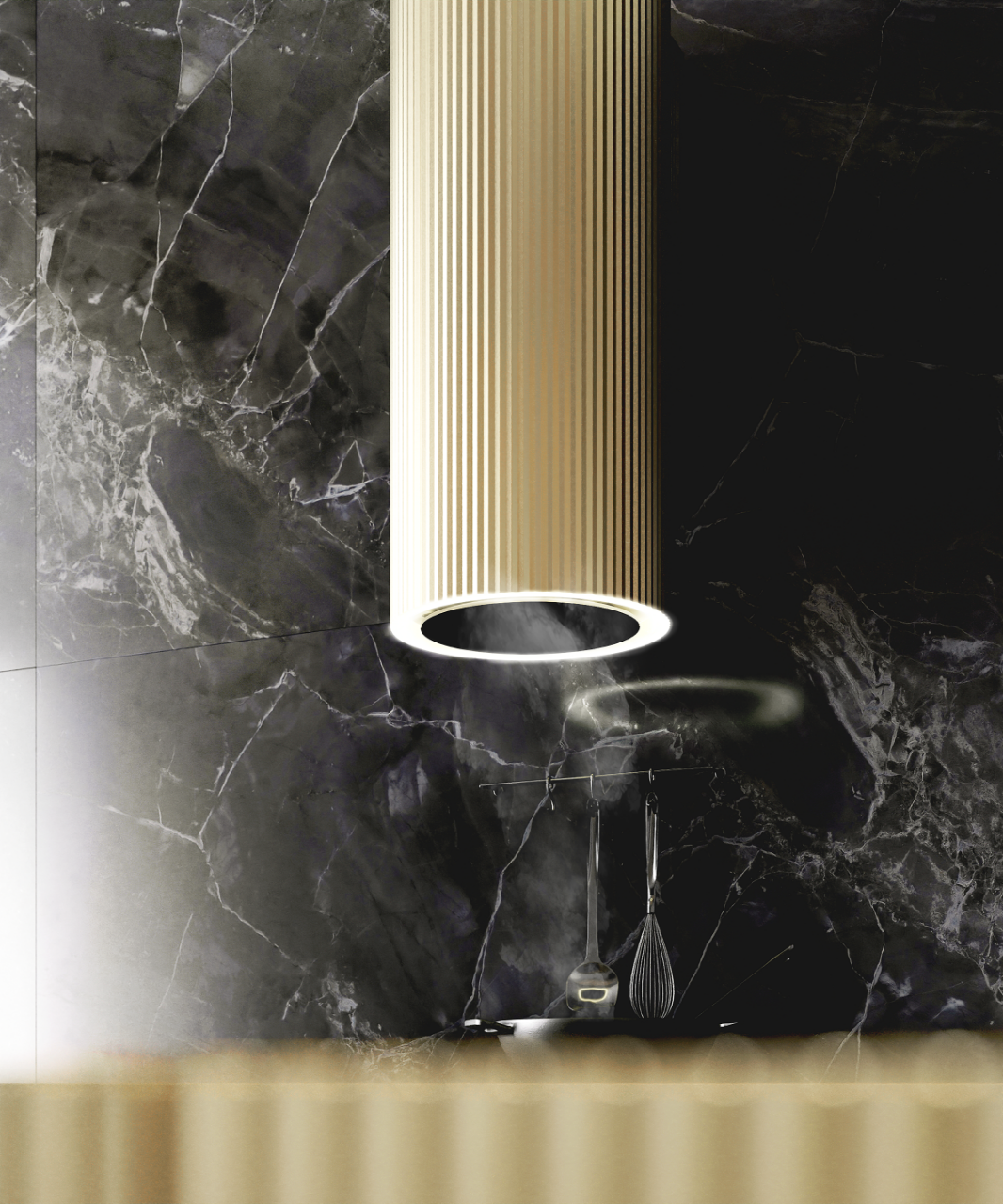 Obrázek Odsavač komínový Monogram Gold (CDP3802Z)