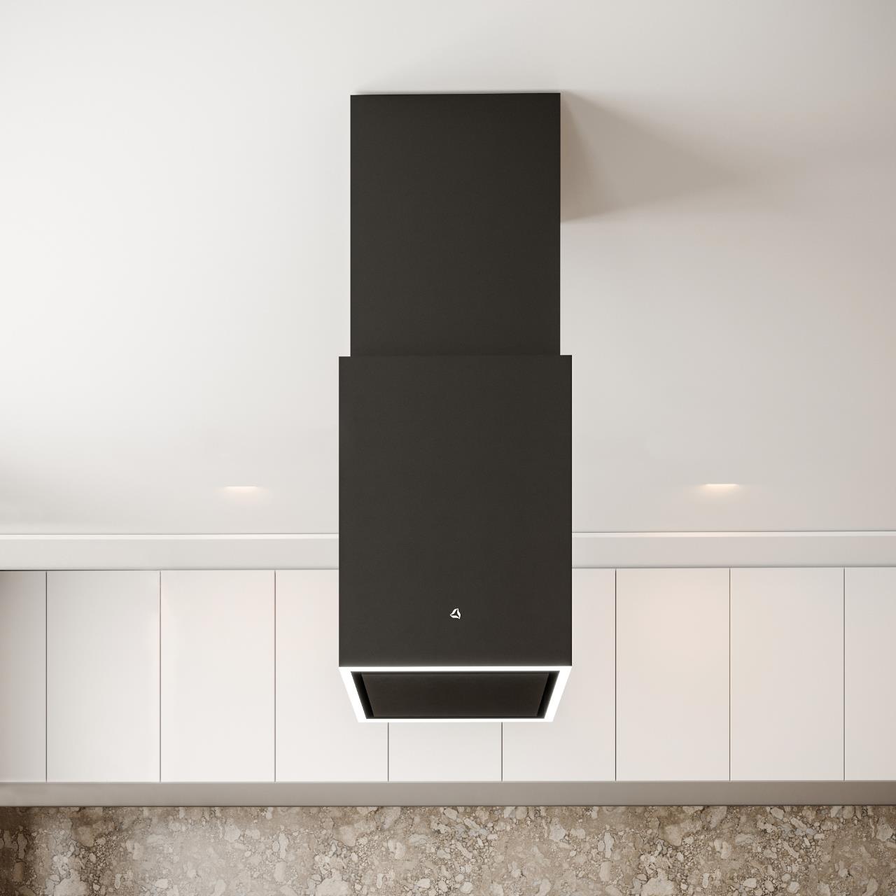 Obrázek Odsavač ostrůvkový Cube W Black (CDW4001C)