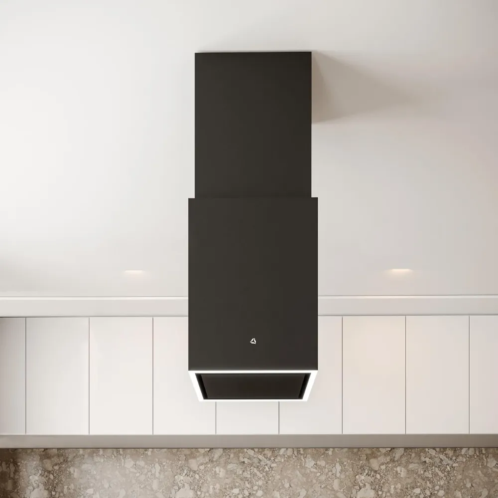 Obrázek Odsavač ostrůvkový Cube W Black (CDW4001C)