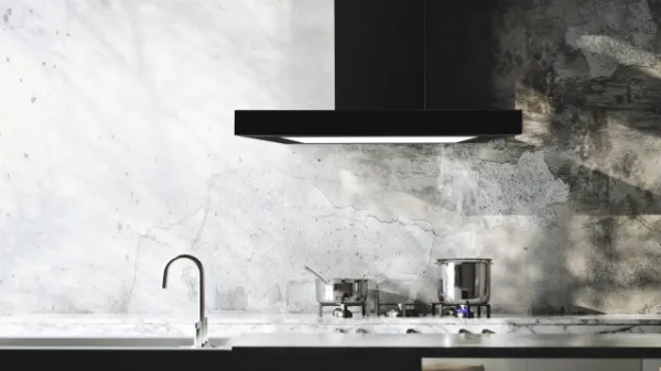Obrázek Odsavač komínový T-Light Black 90 (CDT9002C)
