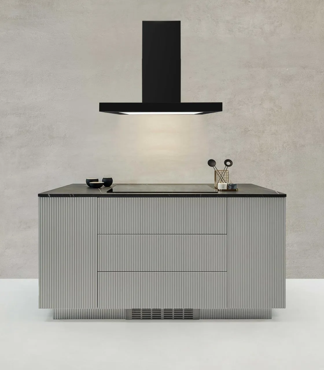Obrázek Odsavač komínový T-Light Black 90 (CDT9002C)