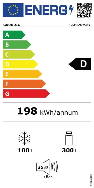 Obrázek CHLADNIČKA GKMI26950N