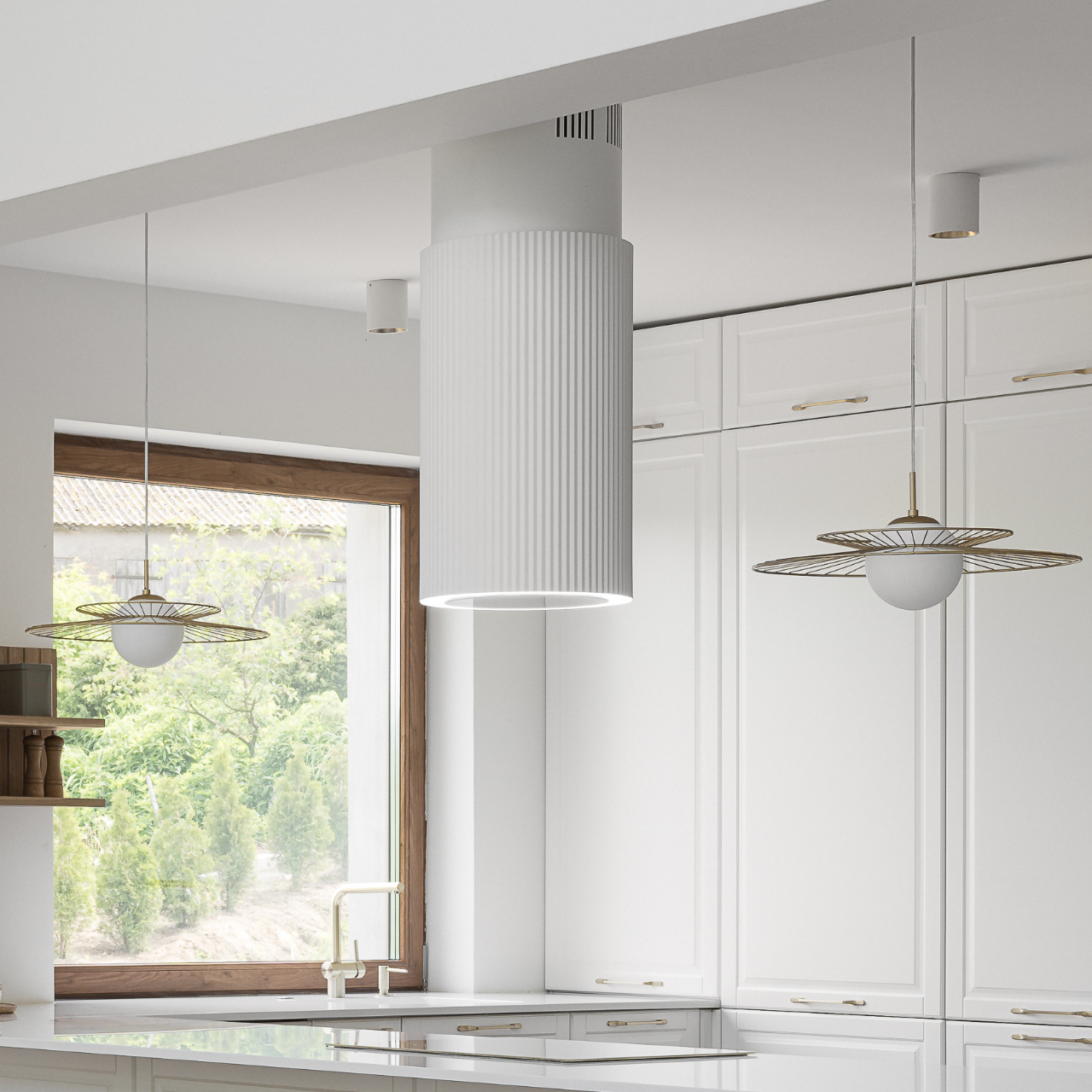 Obrázek Odsavač ostrůvkový Monogram W White (CDW3802B)