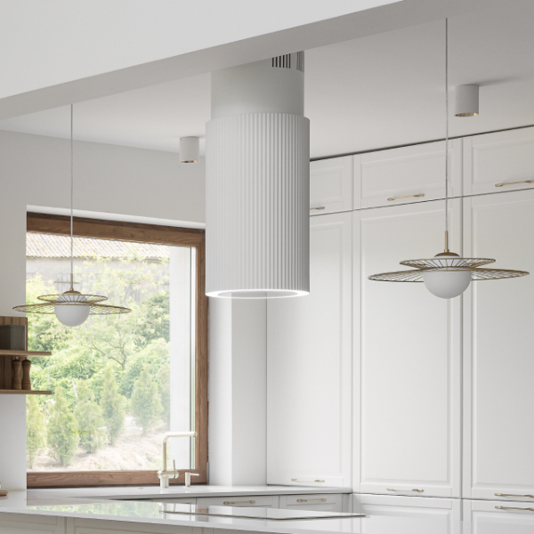 Obrázek Odsavač ostrůvkový Monogram W White (CDW3802B)