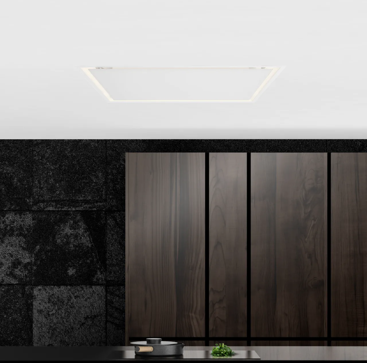 Obrázek Odsavač vestavný stropní SU Frame White (CDS9002B)