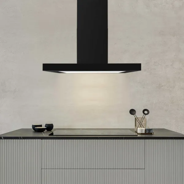 Obrázek Odsavač komínový T-Light Black 90 (CDT9002C)