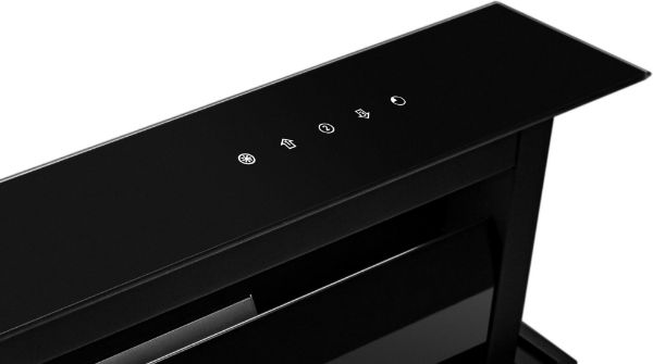 Obrázek Odsavač výsuvný z pracovní desky MOONDRAFT 60 Black CDB6001CC