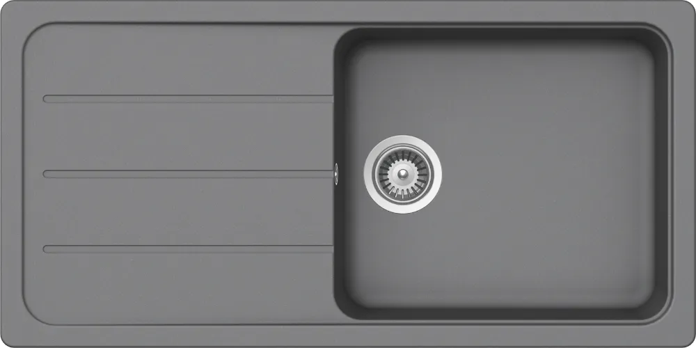 Dřez FORMHAUS D-100L CROMA Horní uložení
