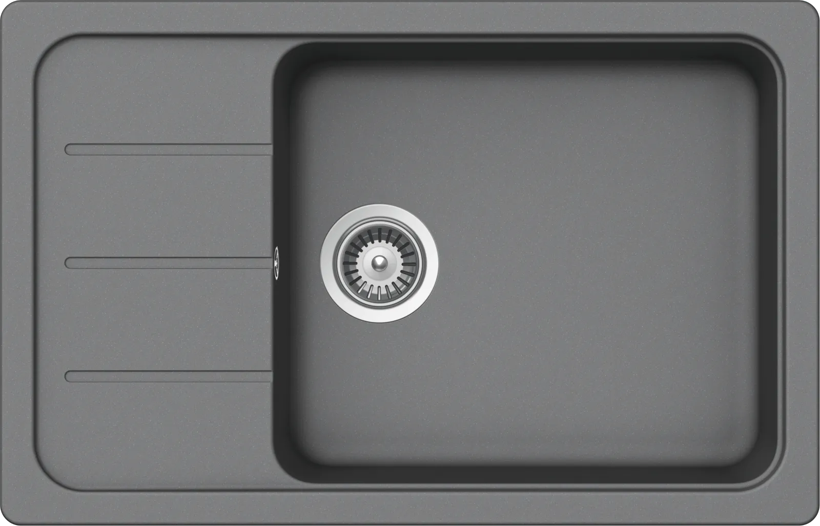 Obrázek Dřez FORMHAUS D-100LS CROMA Horní uložení