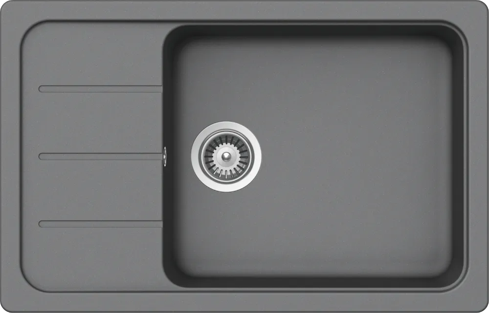 Dřez FORMHAUS D-100LS CROMA Horní uložení