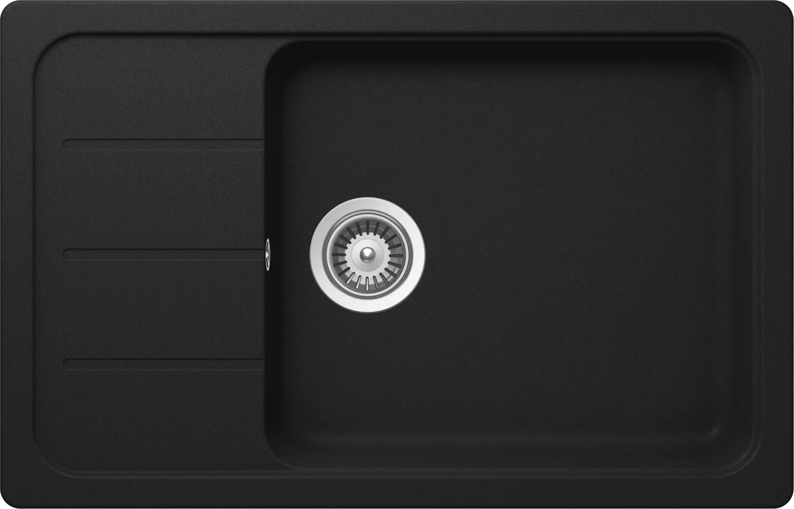 Obrázek Dřez FORMHAUS D-100LS ONYX Spodní uložení