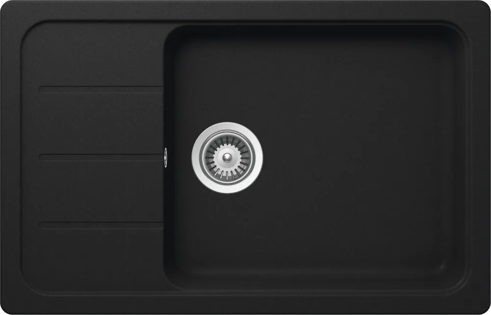 Dřez FORMHAUS D-100LS ONYX Spodní uložení