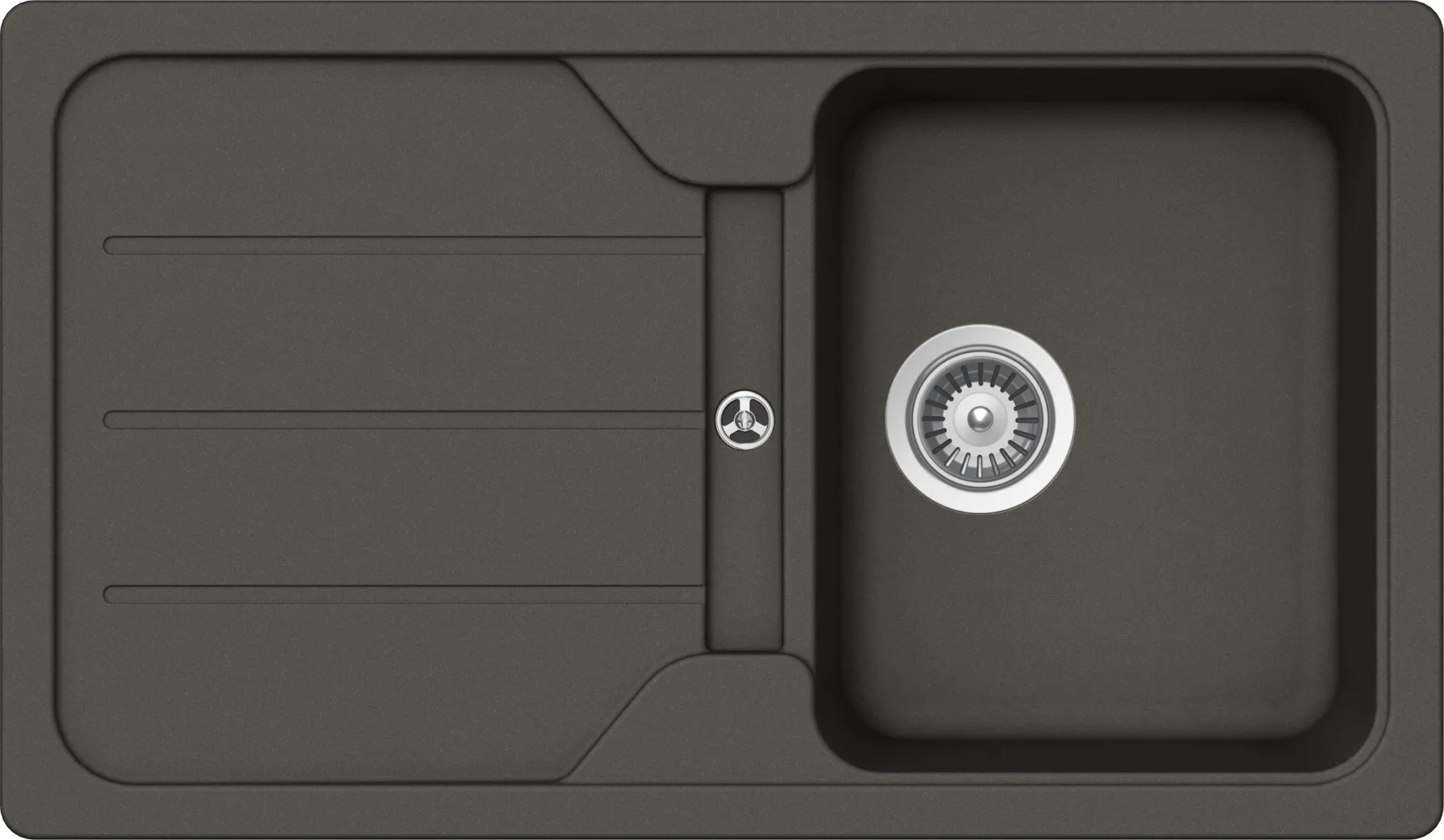 Obrázek Dřez FORMHAUS D-100 ASPHALT Spodní uložení