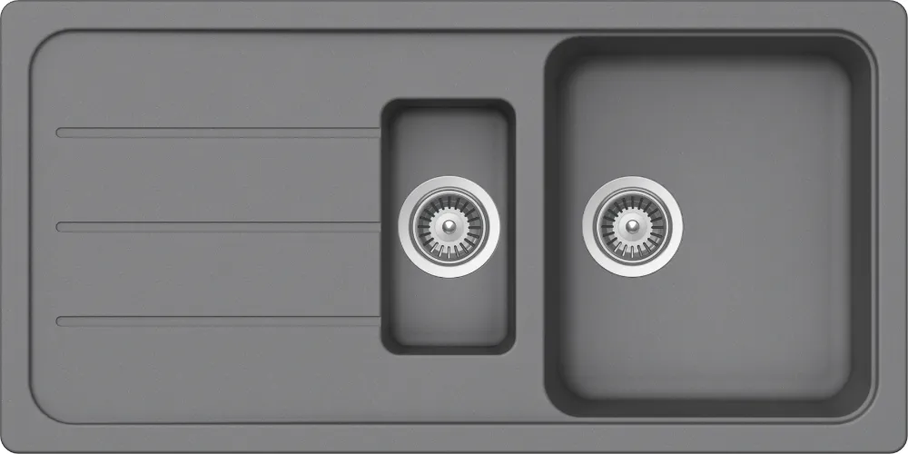 Dřez FORMHAUS D-150L CROMA Spodní uložení