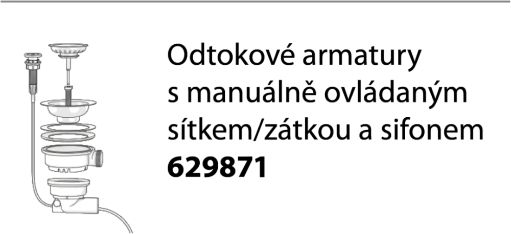 Obrázek Dřez FORMHAUS D-150L NERO Spodní uložení