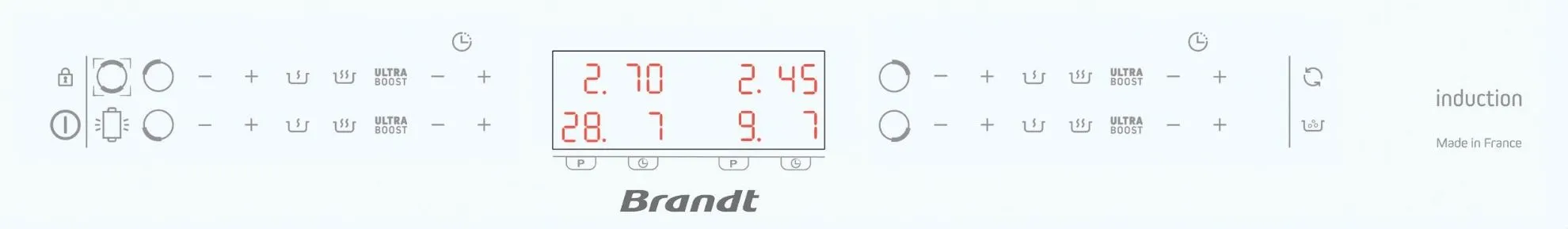 Obrázek DESKA INDUKČNÍ BPI264HSW