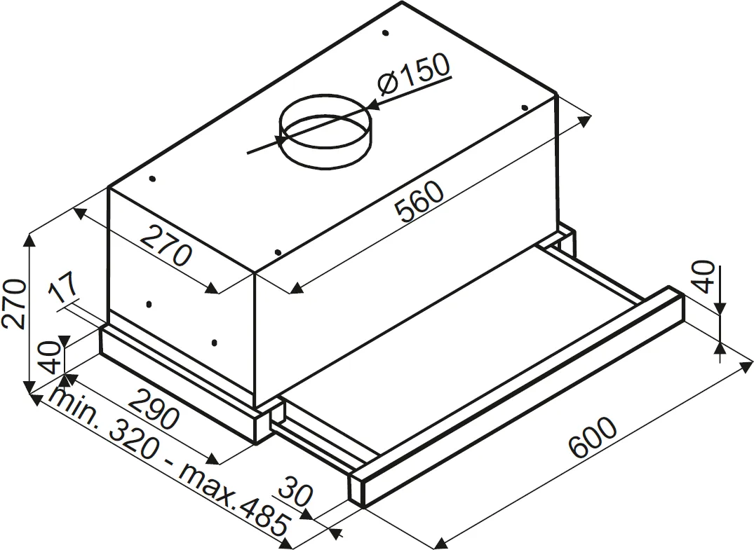 Obrázek ODSÁVAČ BHT2611B