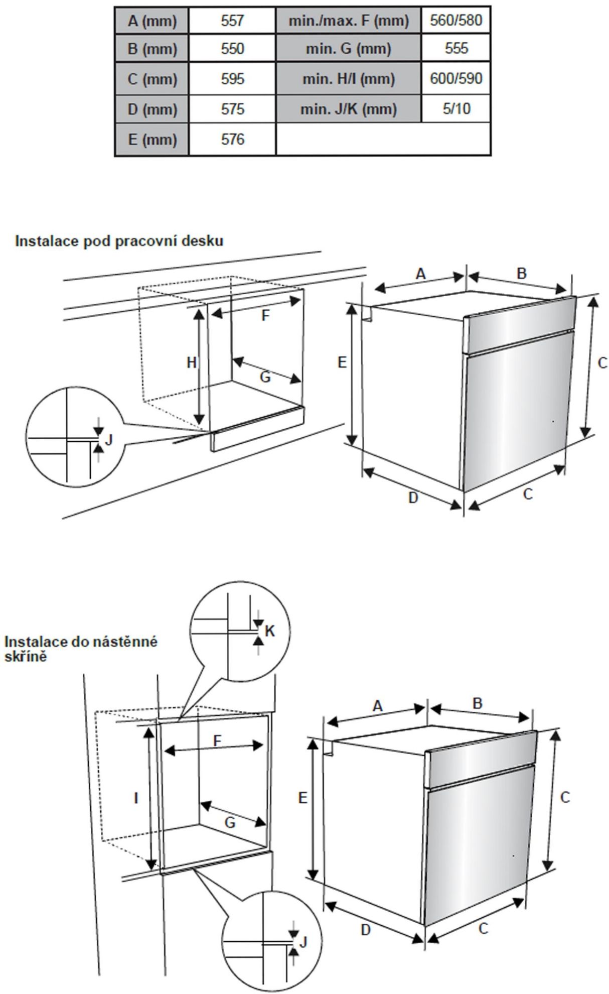 Obrázek TROUBA KTE1010B