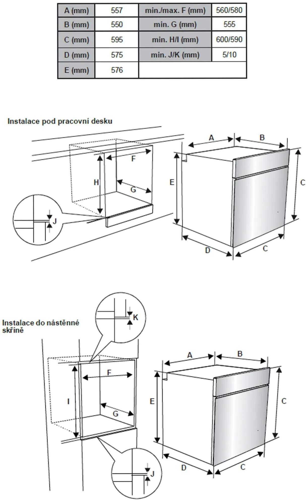 Obrázek TROUBA KTE1010B