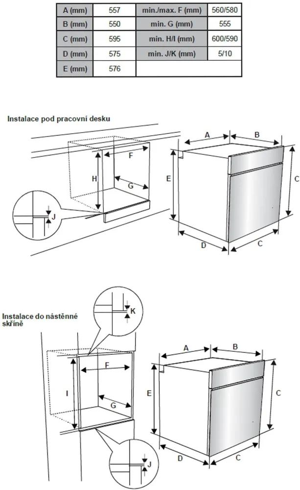 Obrázek TROUBA KTE1010B