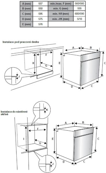 Obrázek TROUBA KTE1010B
