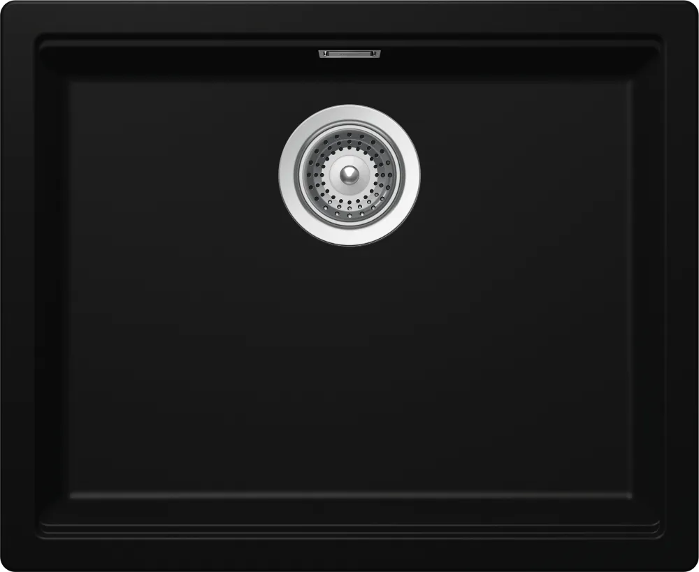 Dřez KIRUNA N-100L NIGHT Horní uložení