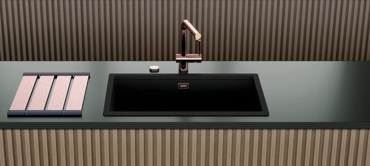 Obrázek Dřez KIRUNA N-100XL TWILIGHT Spodní uložení