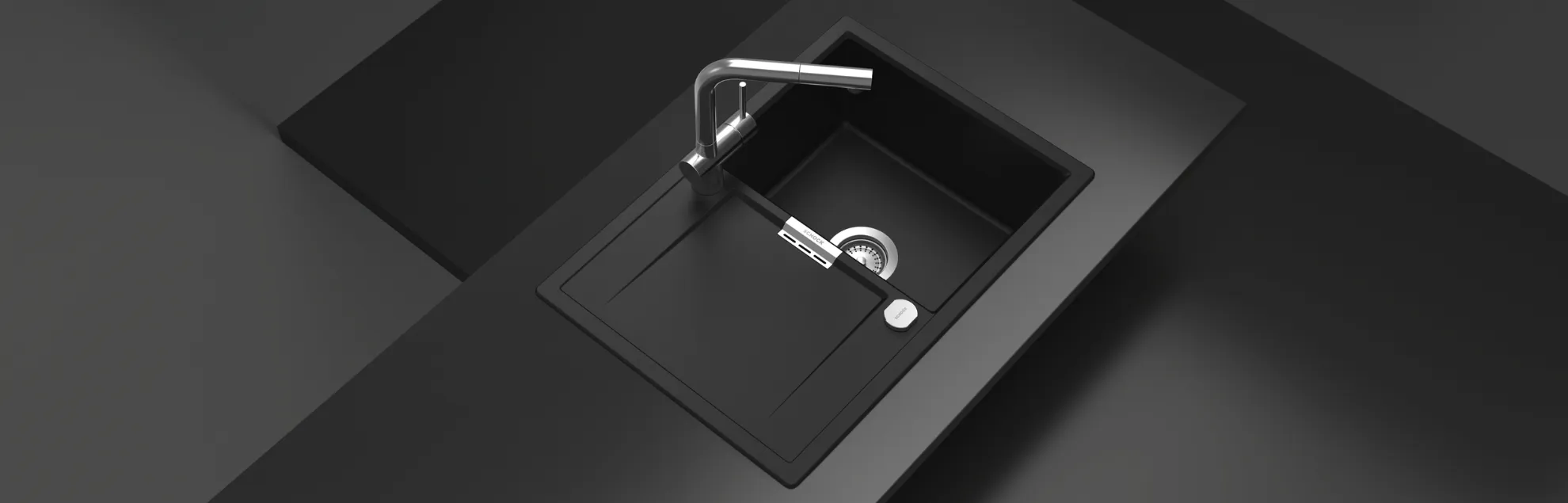 Obrázek Dřez MONO D-100S DUSK Spodní uložení