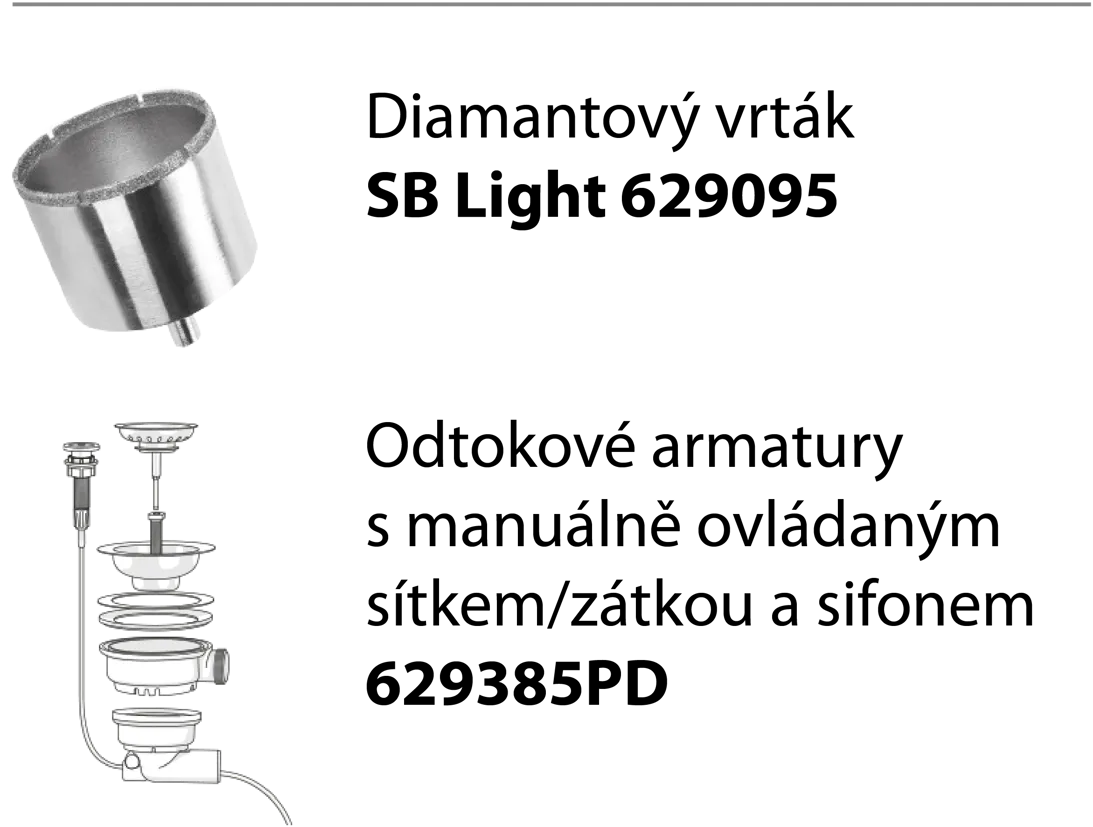 Obrázek Dřez MONO D-100S DUSK Spodní uložení