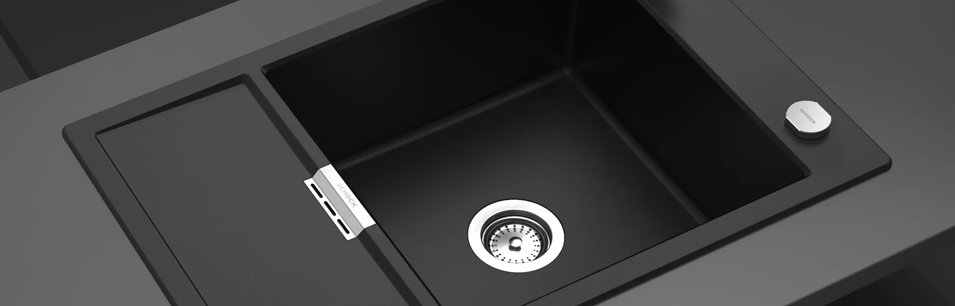 Obrázek Dřez MONO D-100XS DUSK Horní uložení