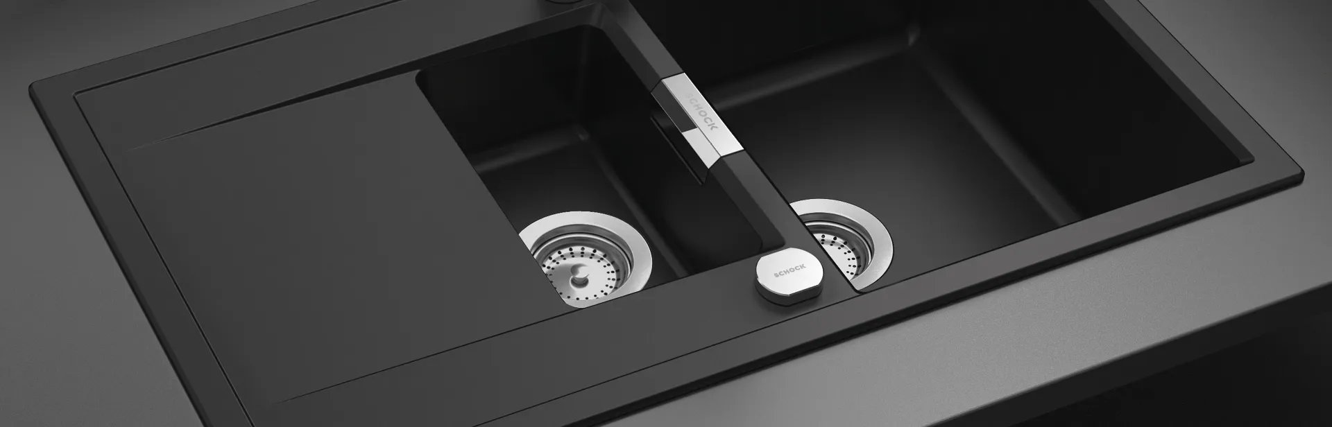 Obrázek Dřez MONO D-150 DUSK Horní uložení