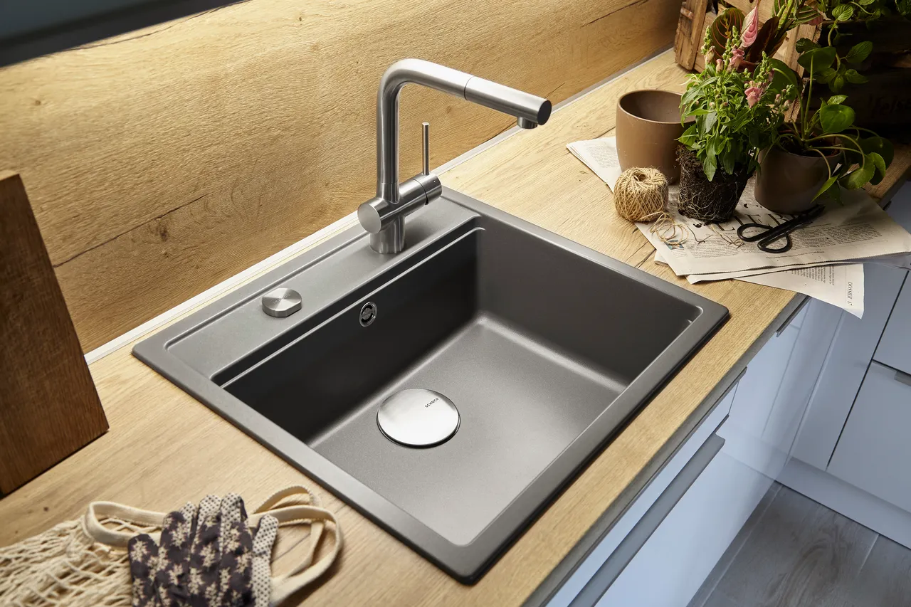 Obrázek Dřez MONO N-100 DUSK Horní uložení