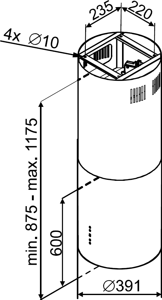 Obrázek ODSAVAČ BHY2353B