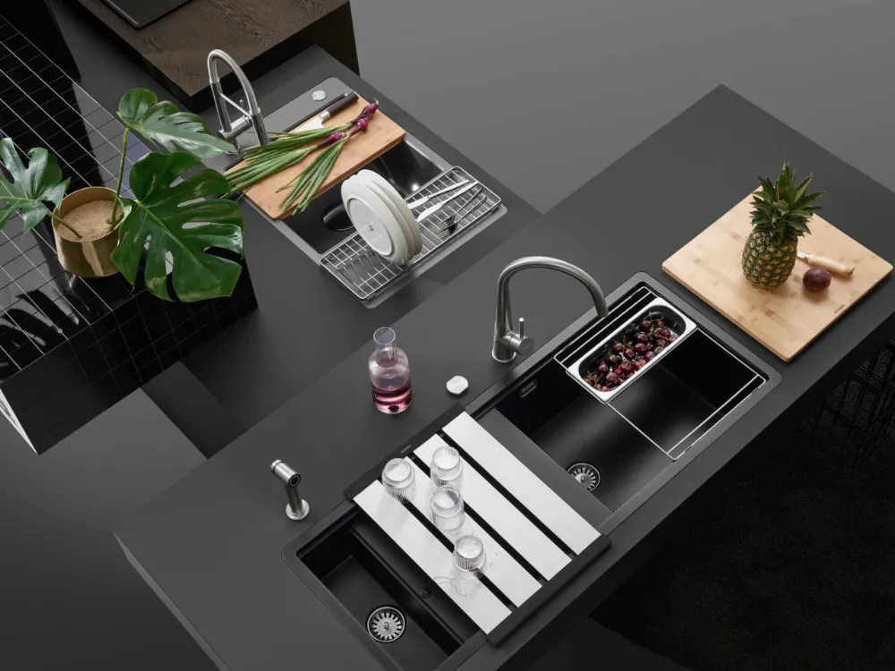 Obrázek Dřez PREPSTATION D-150 NIGHT Spodní uložení