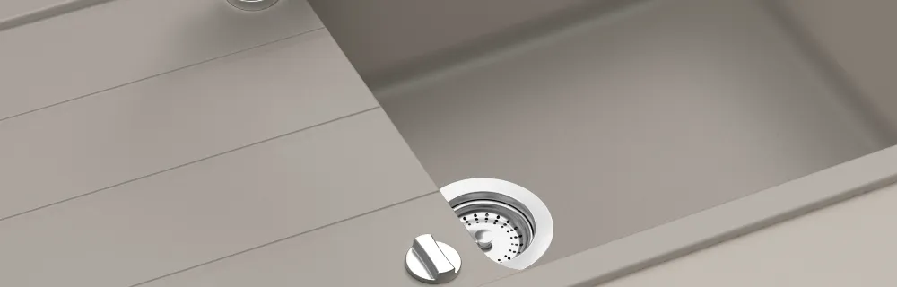 Obrázek Dřez FORMHAUS D-100L CROMA Spodní uložení